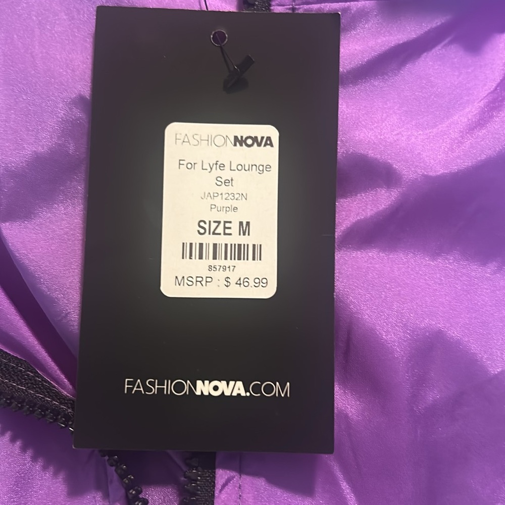 FASHION NOVA Reflector Crop wind breaker jacket - Picture 7 of 7